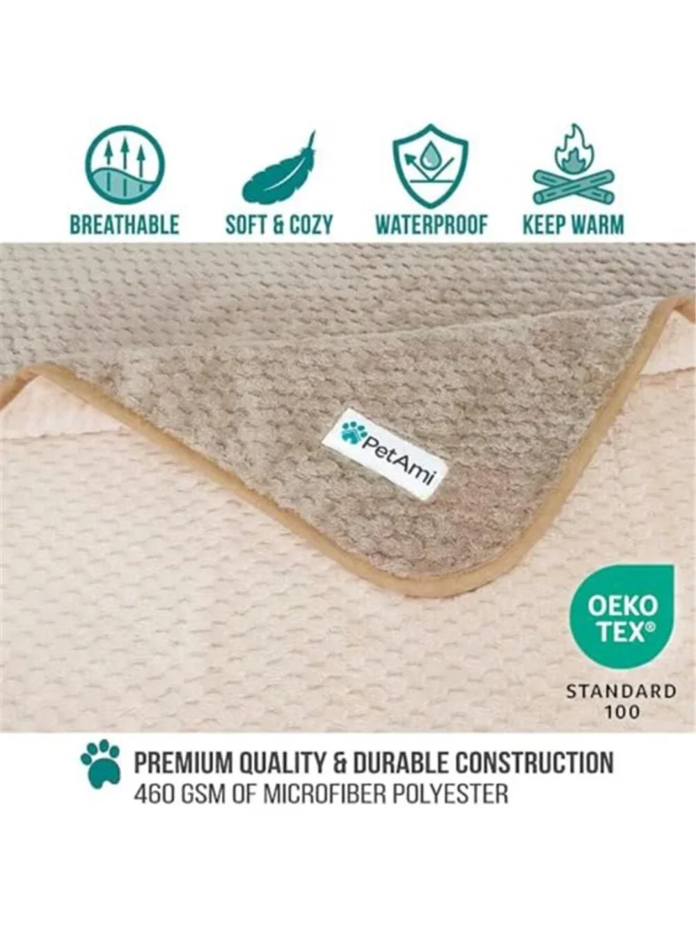 Waterproof Dog Blanket Pet Couch Cover Fleece Leakproof Sofa Bed Throw
